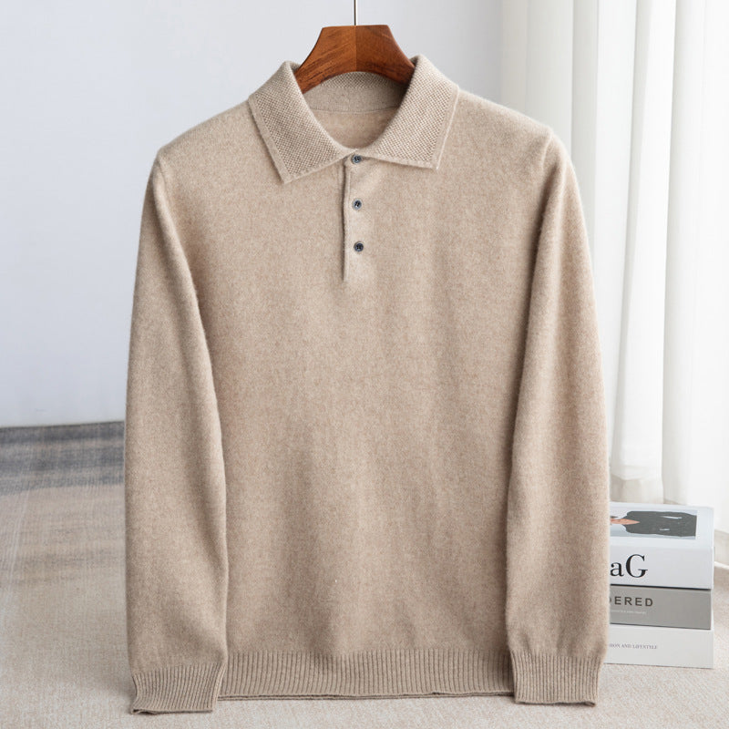 DELAUNAY | Pull Polo Homme Classique