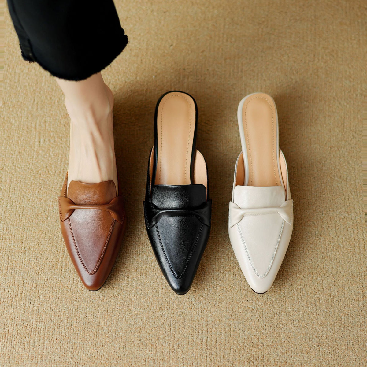 Marloe | Talons en Cuir