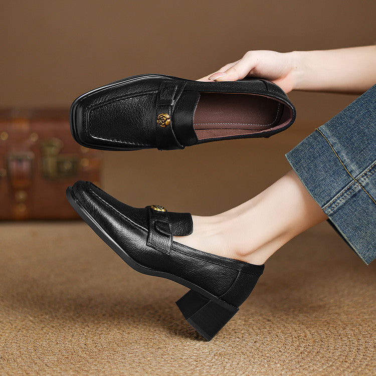 Nelle | Talons en Cuir
