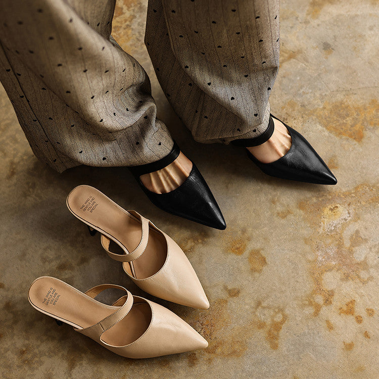 Elvaré | Talons en Cuir