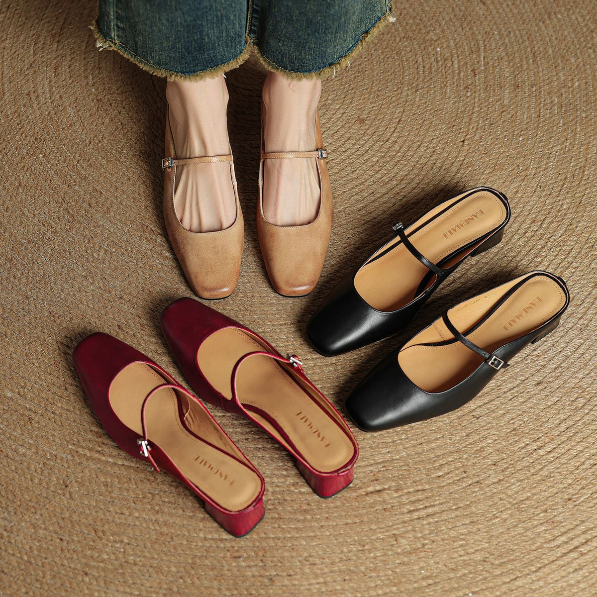 Meyra | Talons en Cuir