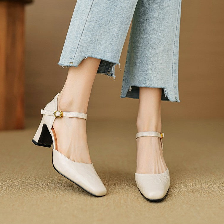 Virelle | Talons en Cuir