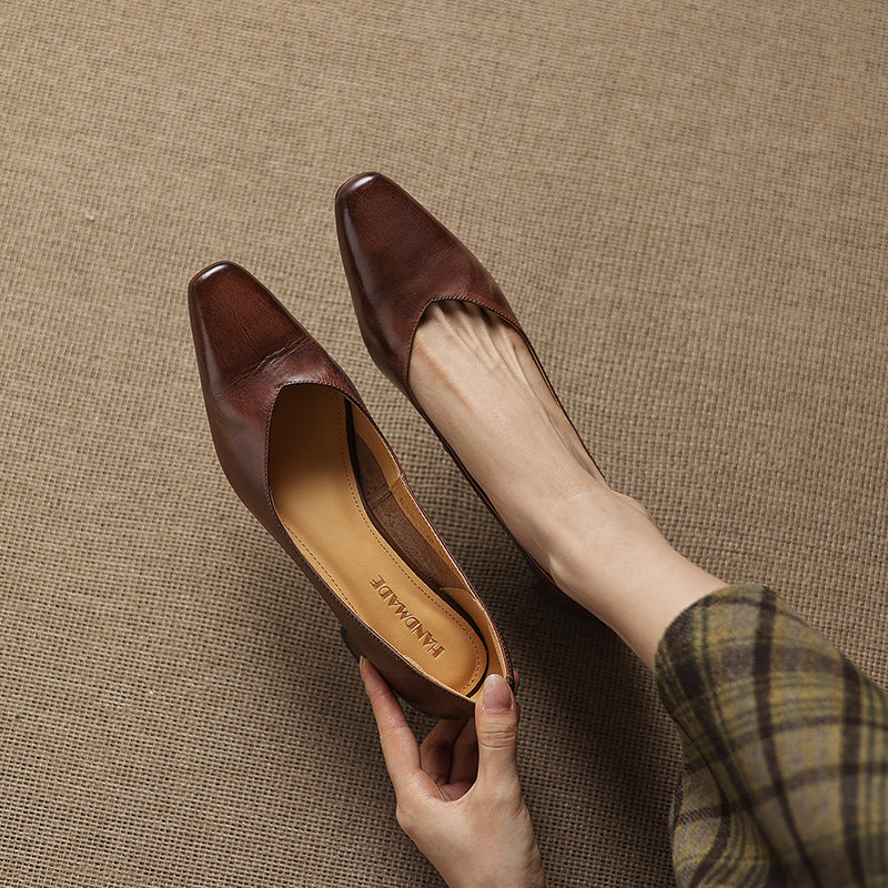 Caldré | Talons en Cuir