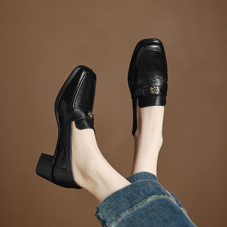 Nelle | Talons en Cuir