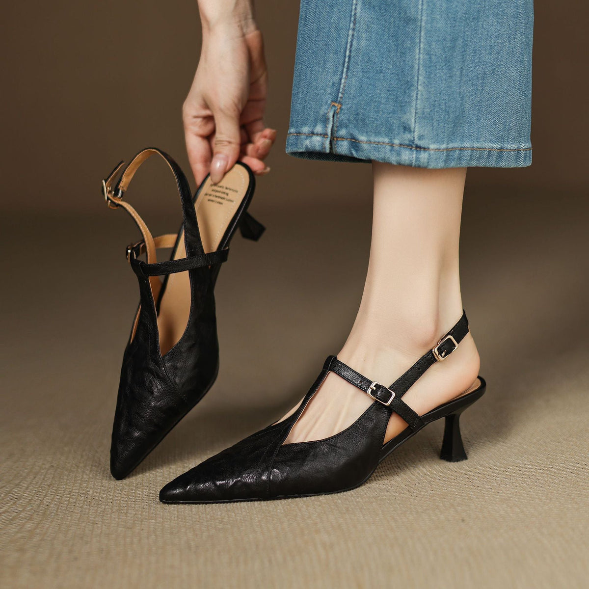 Aviel | Talons en Cuir