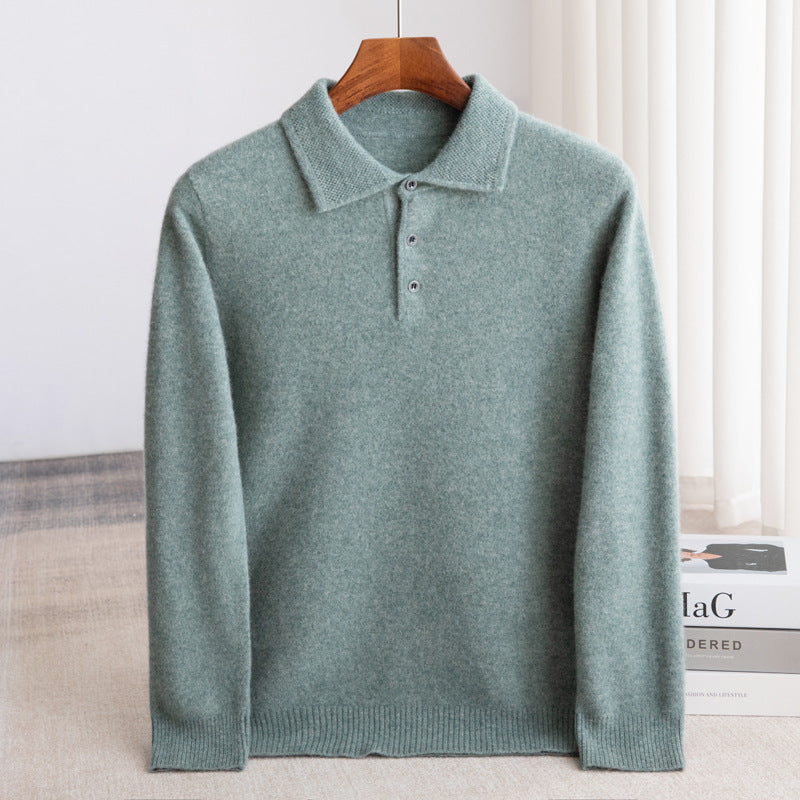 DELAUNAY | Pull Polo Homme Classique