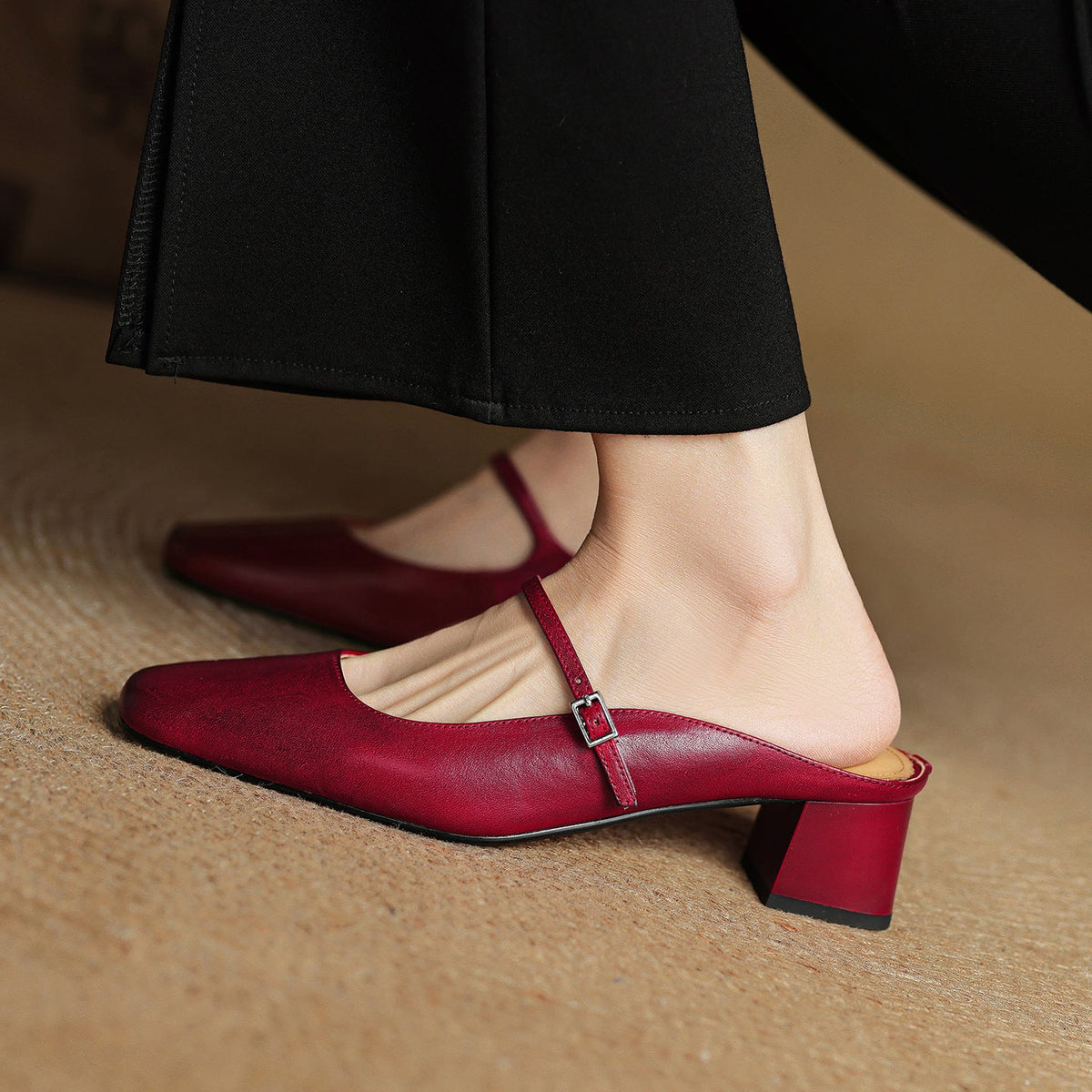 Meyra | Talons en Cuir