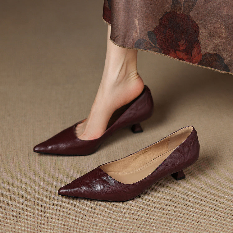 Verrine | Talons en Cuir