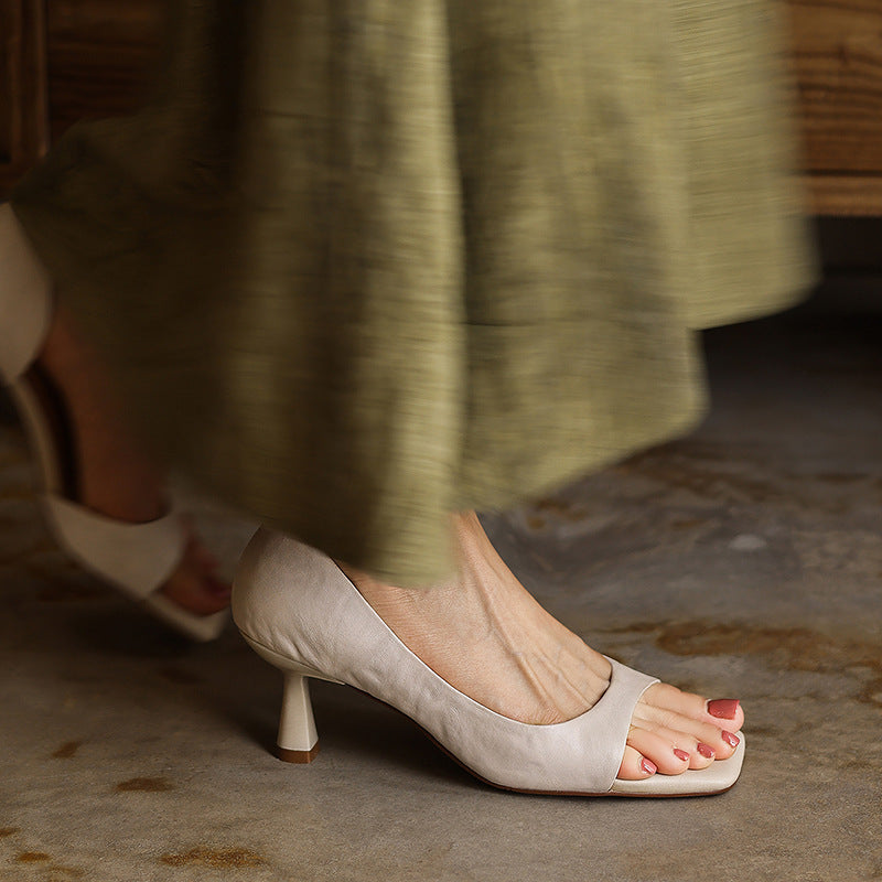 Élan | Talons en Cuir