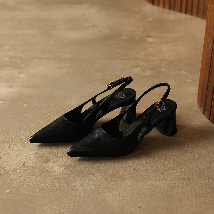 Cielle | Talons en Cuir