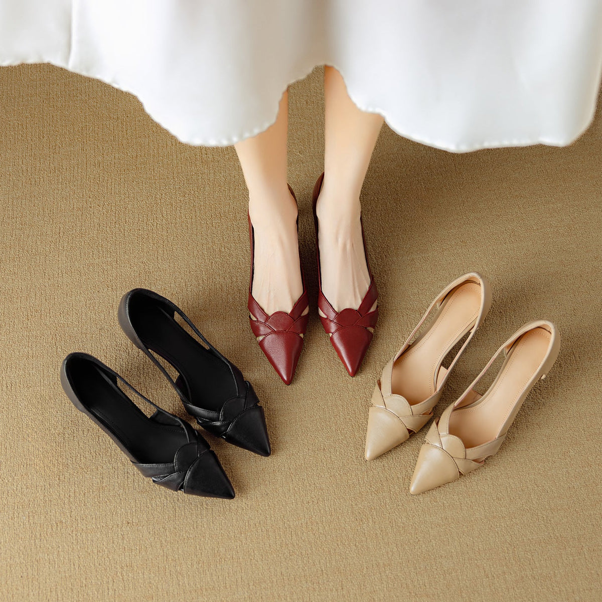 Aveline | Talons en Cuir