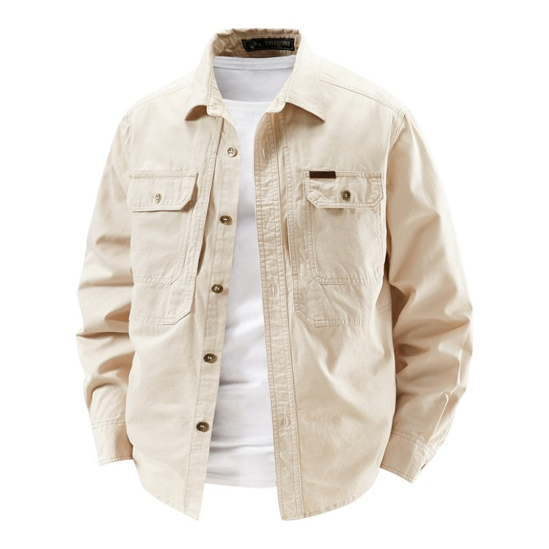 DELAUNAY | Chemise Utilitaire à Manches Longues pour Homme