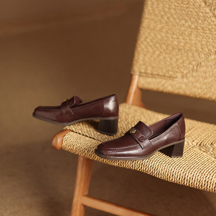 Nelle | Talons en Cuir