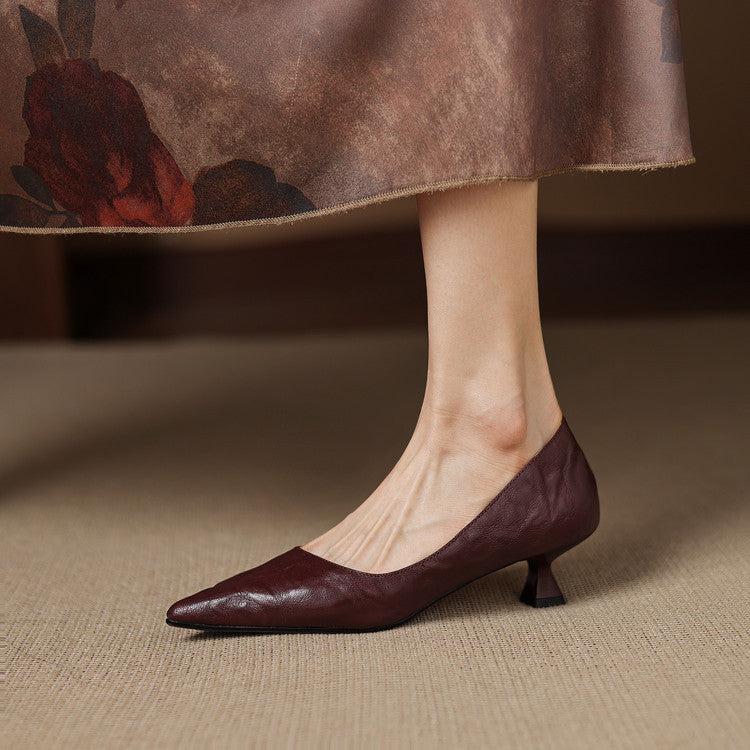 Verrine | Talons en Cuir