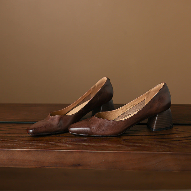 Caldré | Talons en Cuir