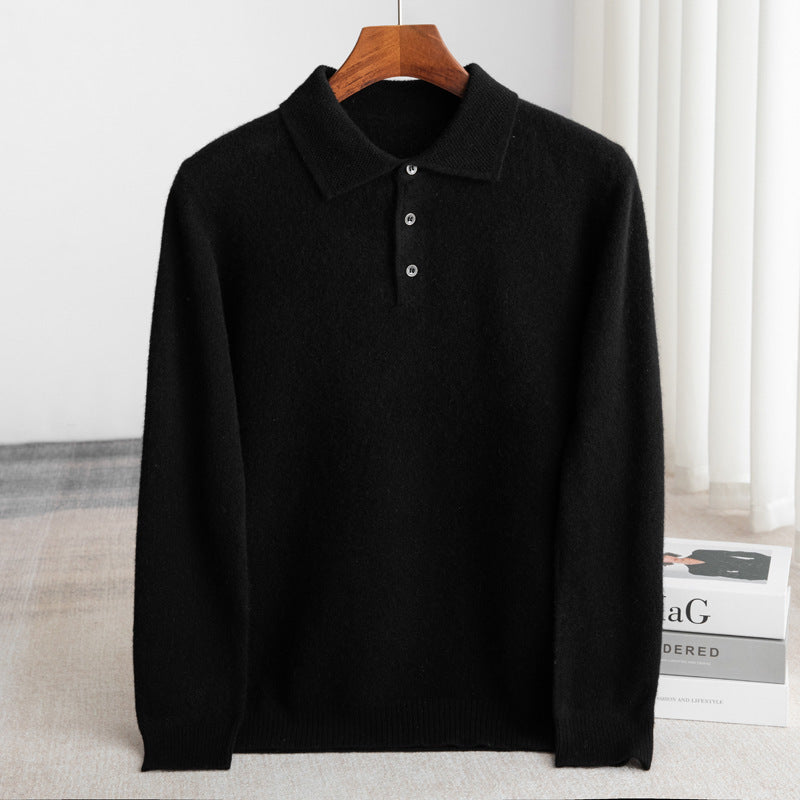 DELAUNAY | Pull Polo Homme Classique