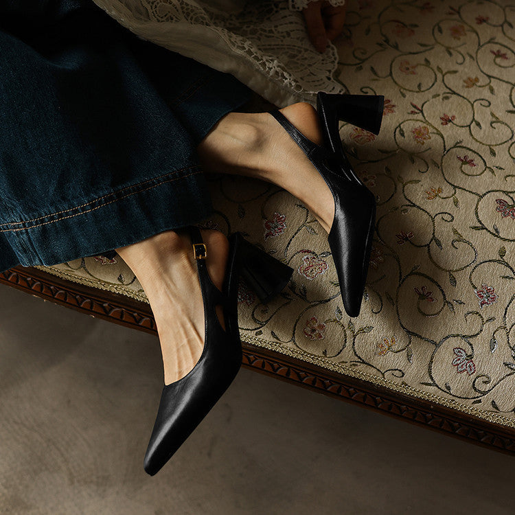 Cielle | Talons en Cuir