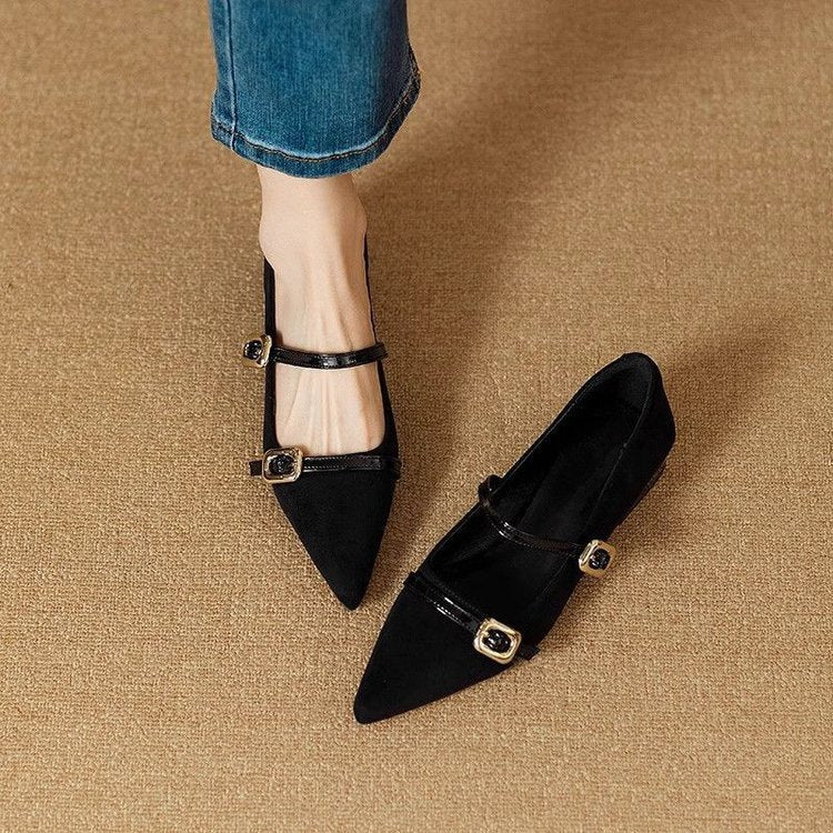 Delaunay | Babies Pointues à Double Bride Juliette