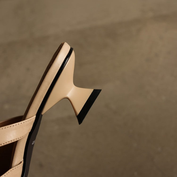 Elvaré | Talons en Cuir