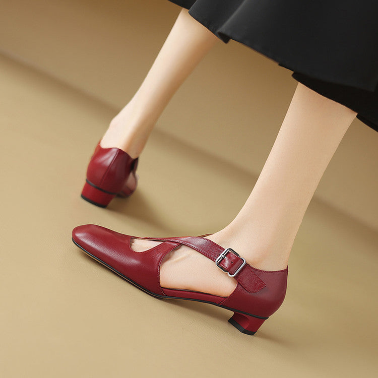 Celise | Talons en Cuir
