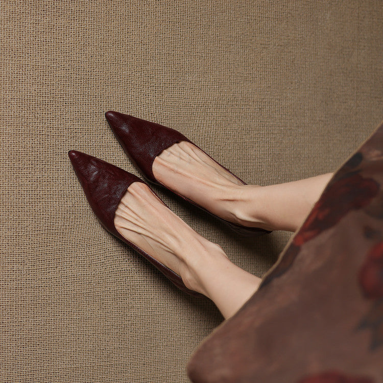 Verrine | Talons en Cuir