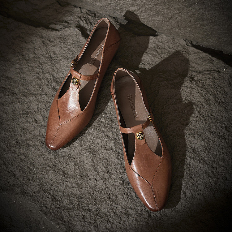 Camélia | Talons en Cuir