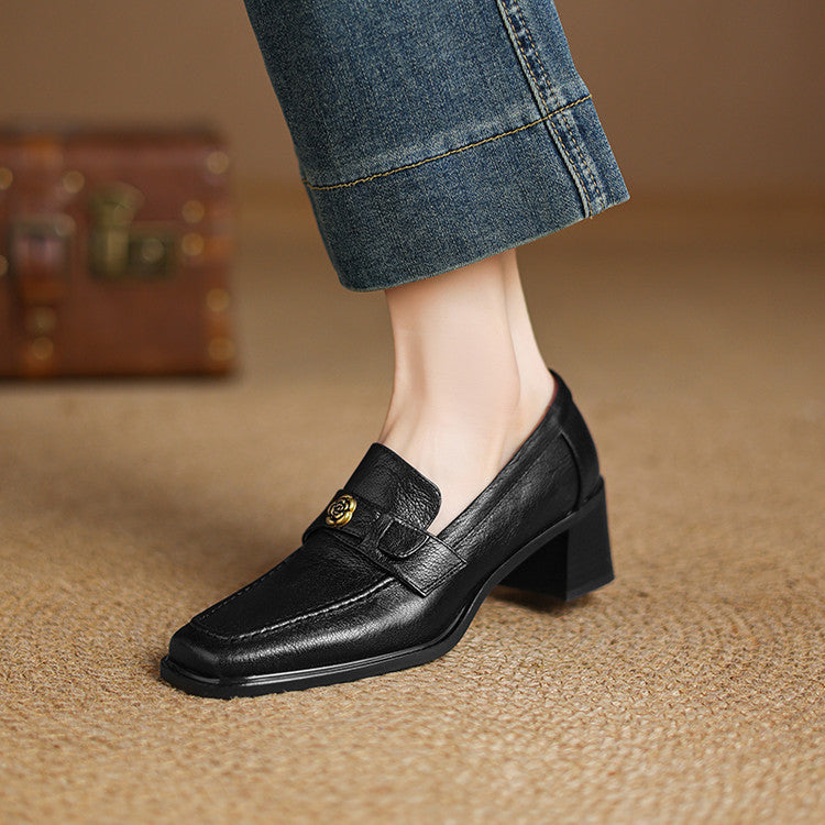 Nelle | Talons en Cuir