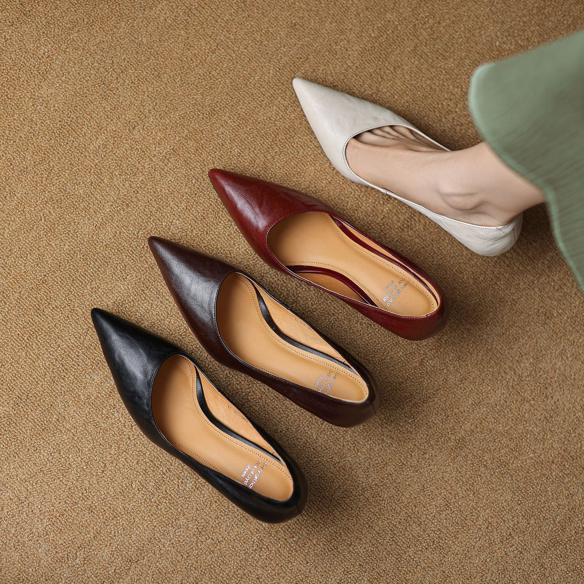 Mirelle | Talons en Cuir