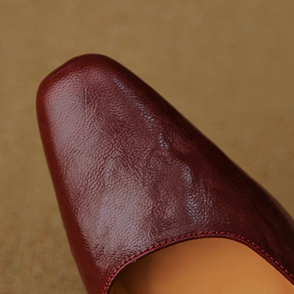 Virelle | Talons en Cuir