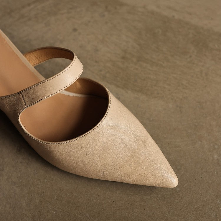 Elvaré | Talons en Cuir