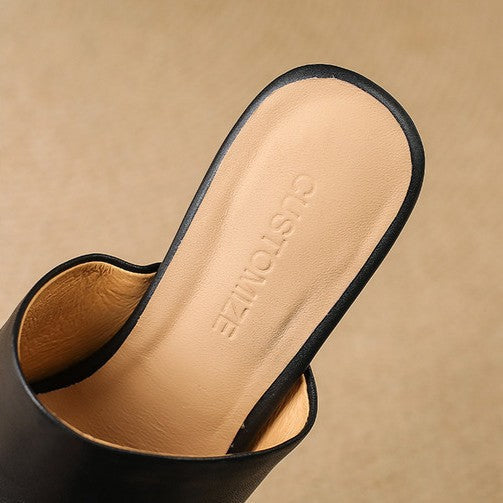 Virelle | Talons en Cuir
