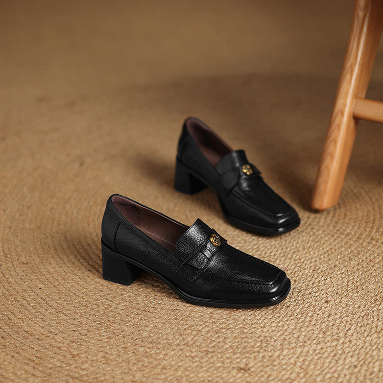 Nelle | Talons en Cuir