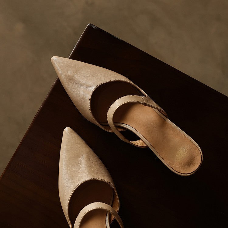 Elvaré | Talons en Cuir