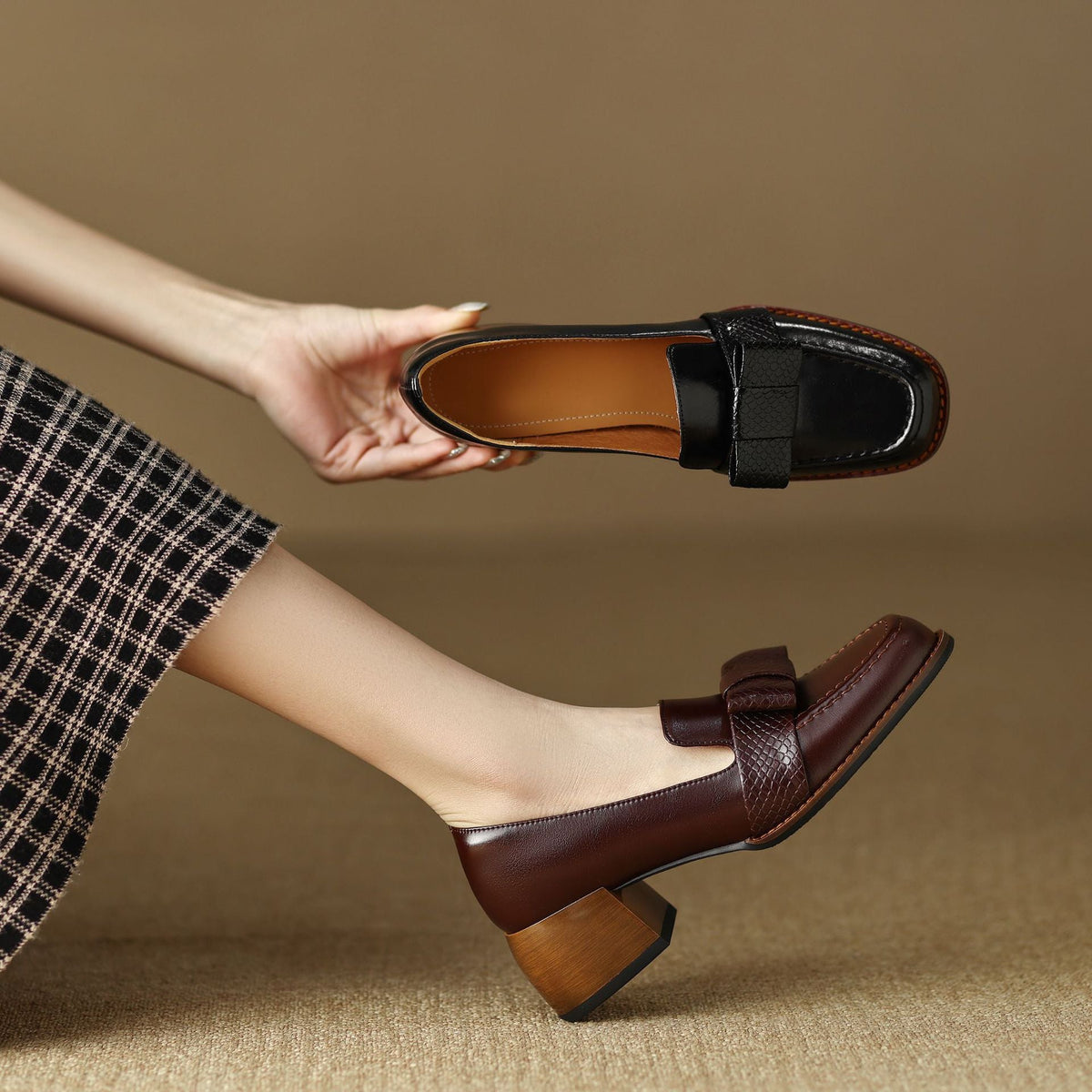 Velmora | Talons en Cuir