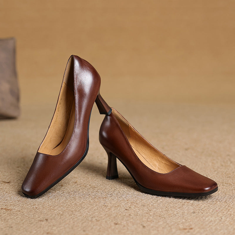 Elviera | Talons en Cuir