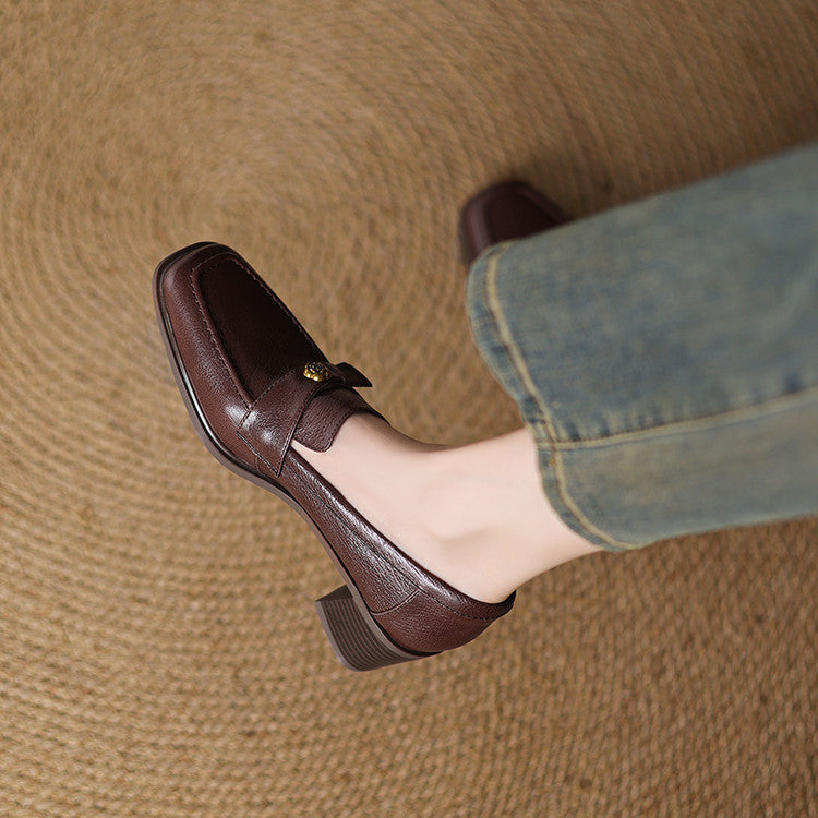Nelle | Talons en Cuir