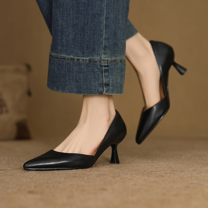 Loréne | Talons en Cuir