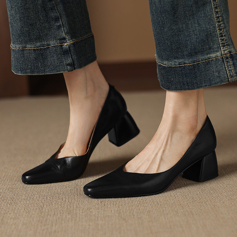 Caldré | Talons en Cuir