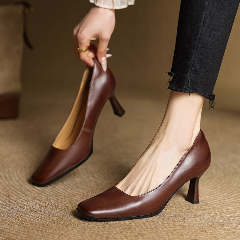 Elviera | Talons en Cuir