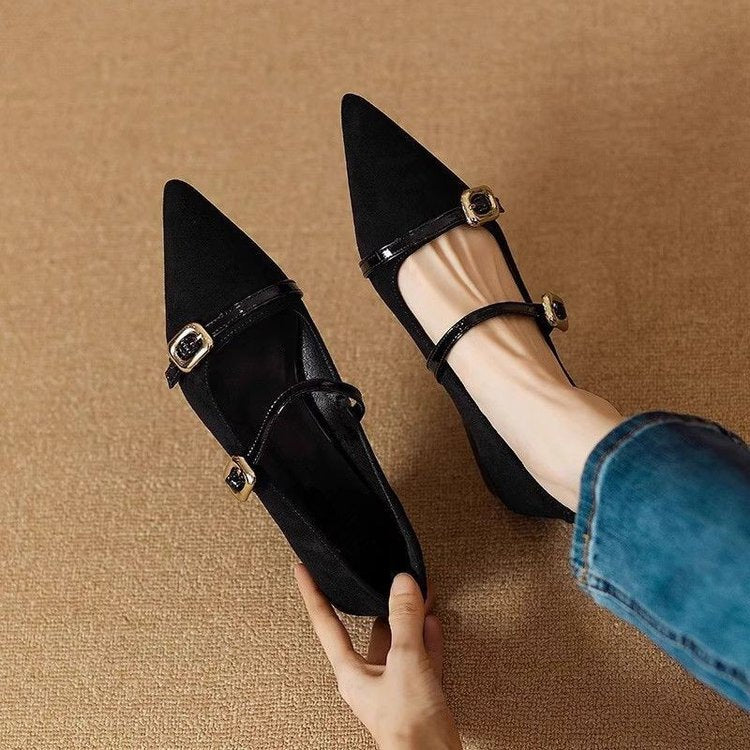 Delaunay | Babies Pointues à Double Bride Juliette