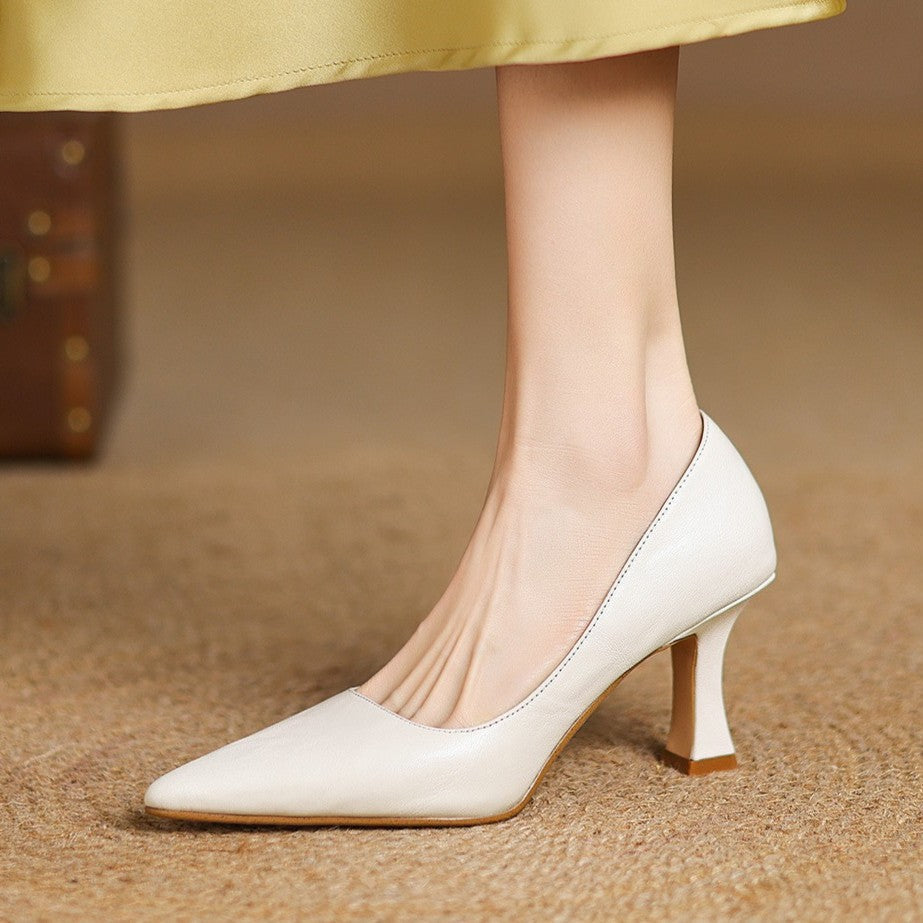 Mirelle | Talons en Cuir