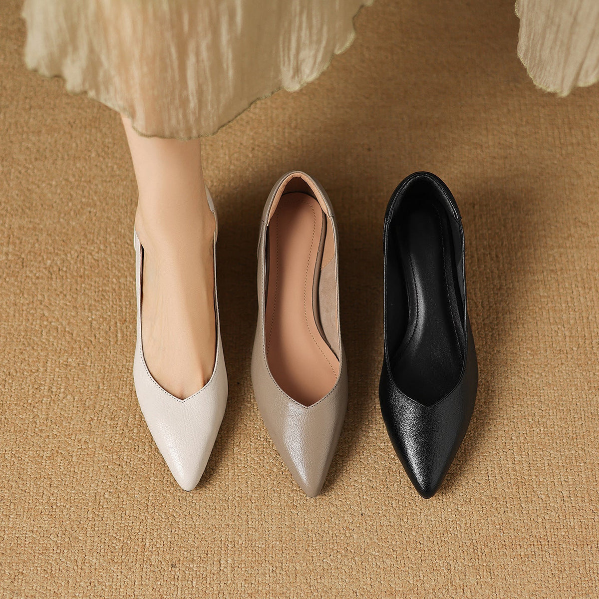 Lunare | Talons en Cuir