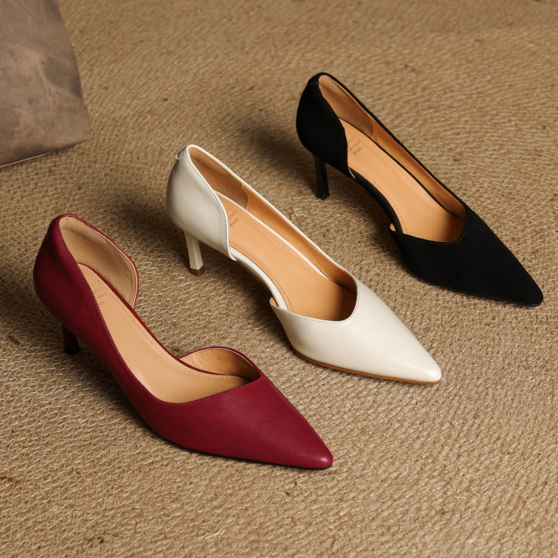 Velisse | Talons en Cuir