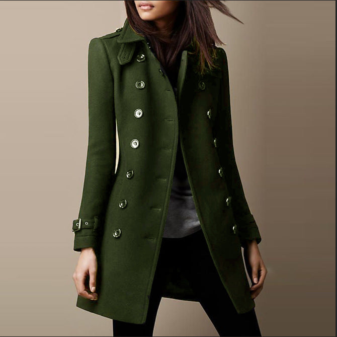 Renate™ - Manteau d'hiver élégant en laine