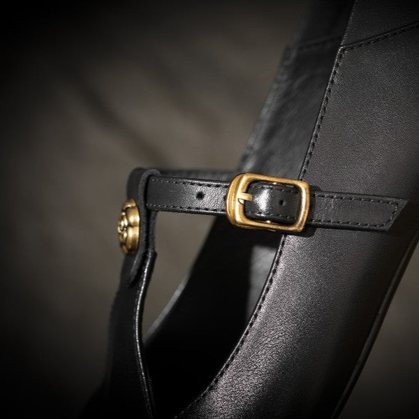 Camélia | Talons en Cuir