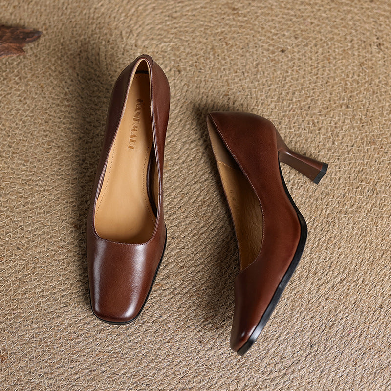 Elviera | Talons en Cuir
