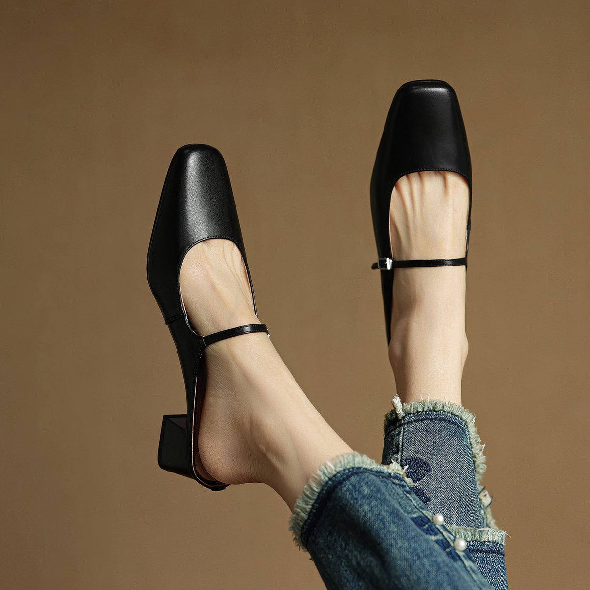 Meyra | Talons en Cuir