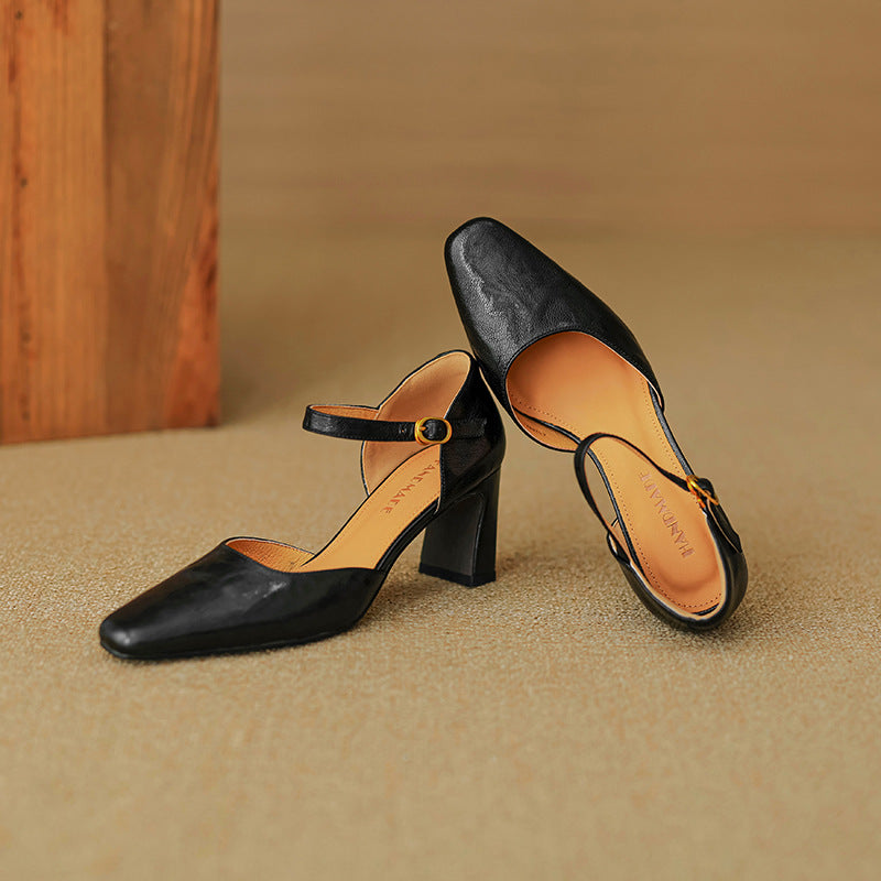 Virelle | Talons en Cuir