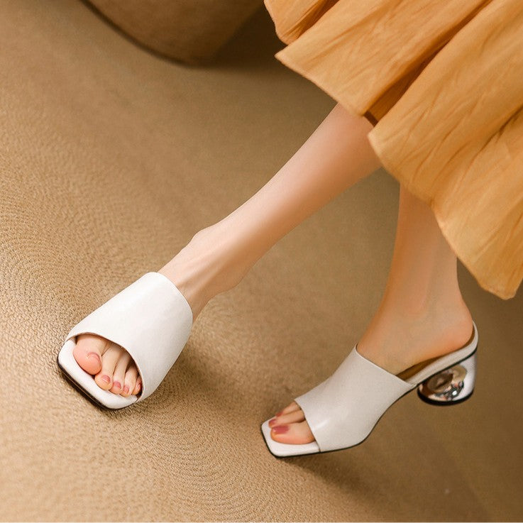 Virelle | Talons en Cuir