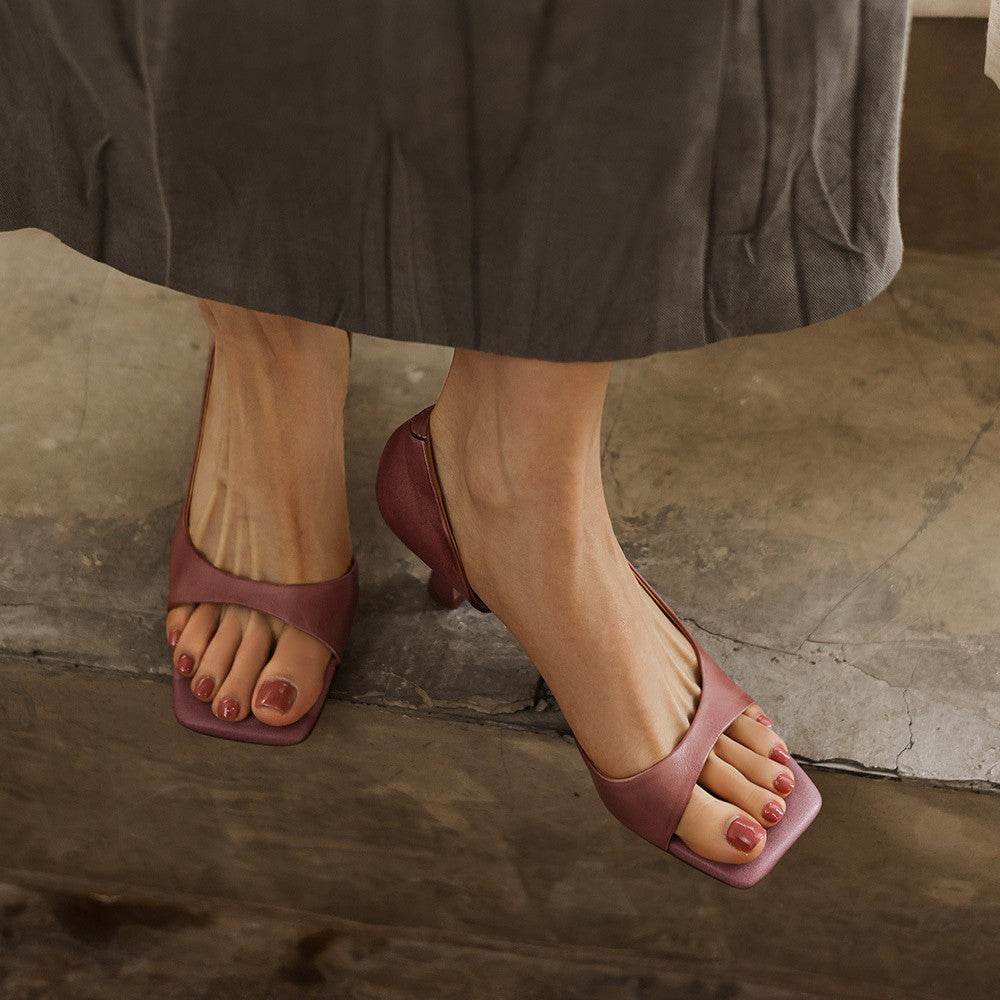 Élan | Talons en Cuir